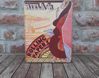Cartine Rizla Red Corte - Confezione Da 50 Libretti, Carta Ultra Sottile Rossa