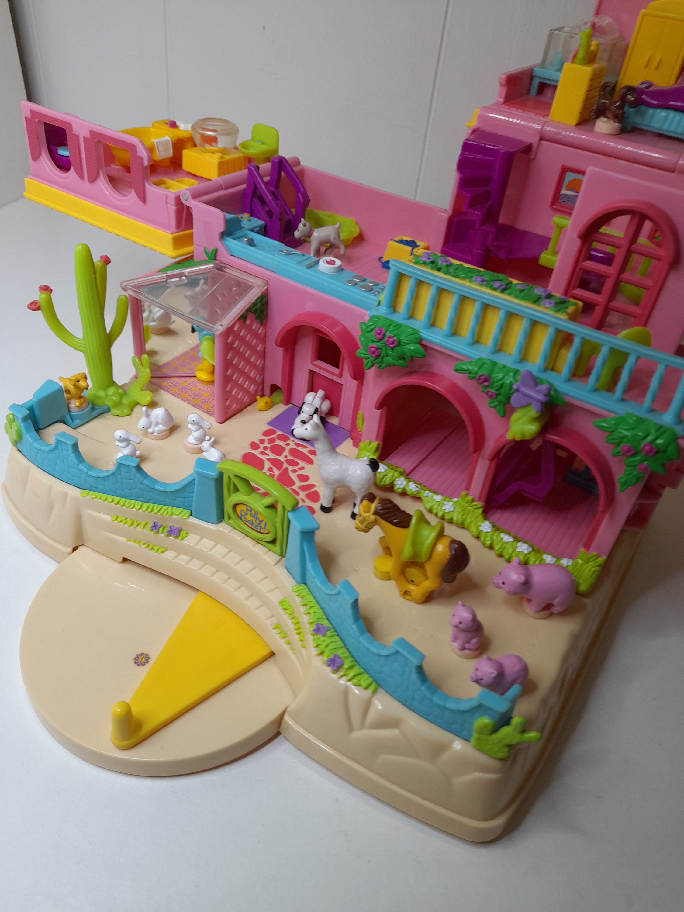 Polly Pocket Petland Maison Hacienda Ferme Mattel 2000 - Occasion