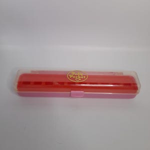 Vintage Bluebird Toys 1991 Polly Pocket Ring verzamelkoffer zonder ringen ringkast ringdisplay Mattel