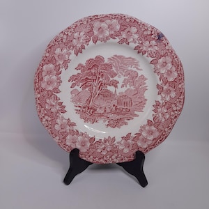 Vintage Enoch Wedgwood Woodland Dinner Plate Vintage Wedgwood England Tunstall Ltd