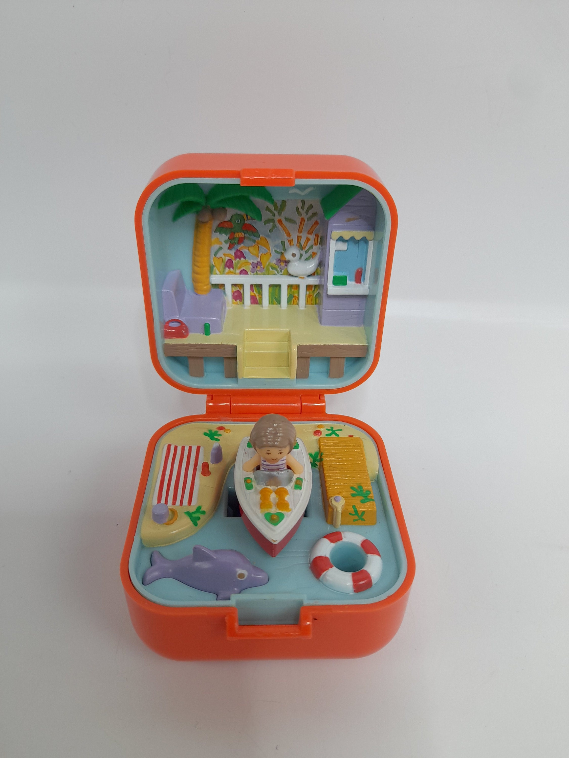 ヴィンテージ ポリー ポケット 1991 リトル ルルのスピードブーツ 