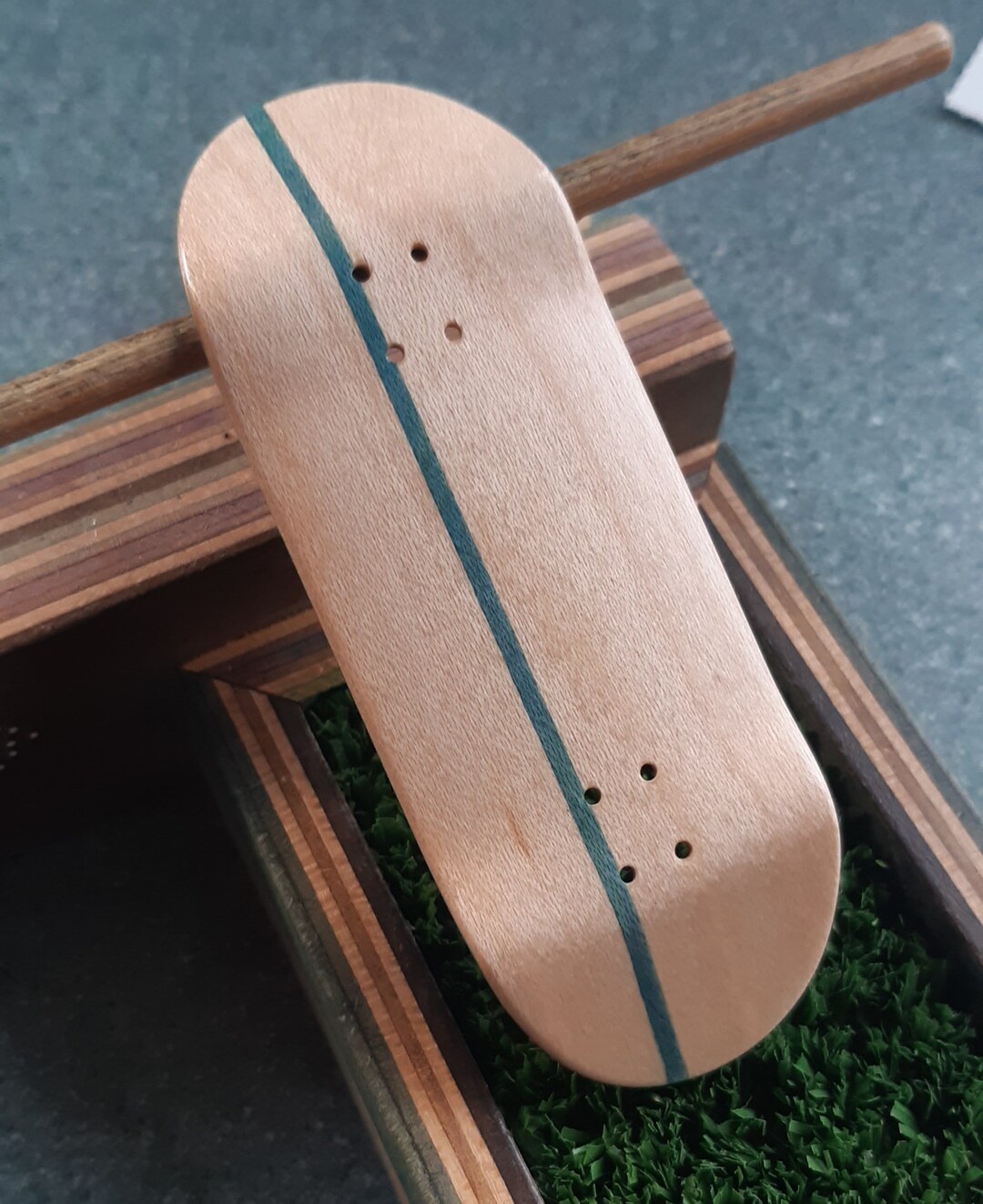 36mm Wooden Fingerboard Deck Skateboard Skateboarding Etsy