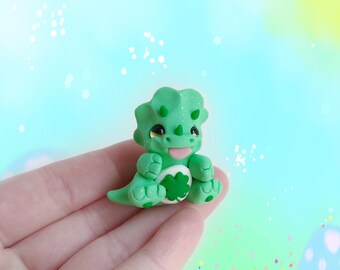 Meet "Luck" the adorable little Triceratops (Good Luck Bear))