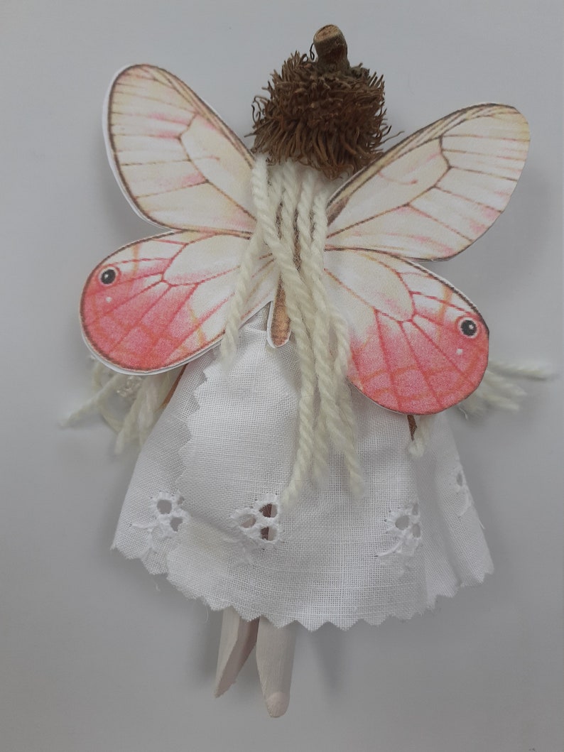 White Fairy Callitaera Pireta Wings