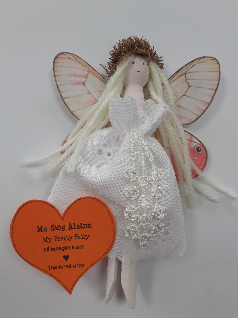 White Fairy Callitaera Pireta Wings