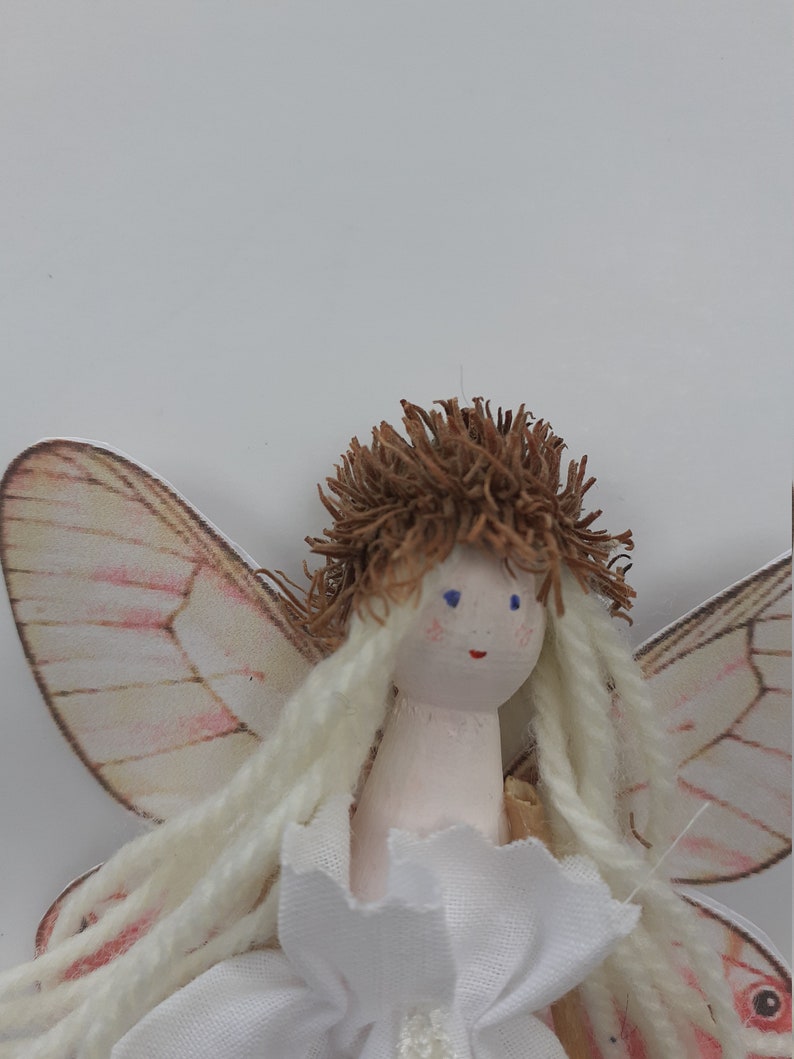 White Fairy Callitaera Pireta Wings