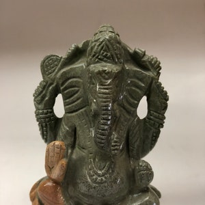 Agate Ganesh, Gemstone Ganesha- Ganesh Statue- Small Stone Ganesha- Ganesha Idol