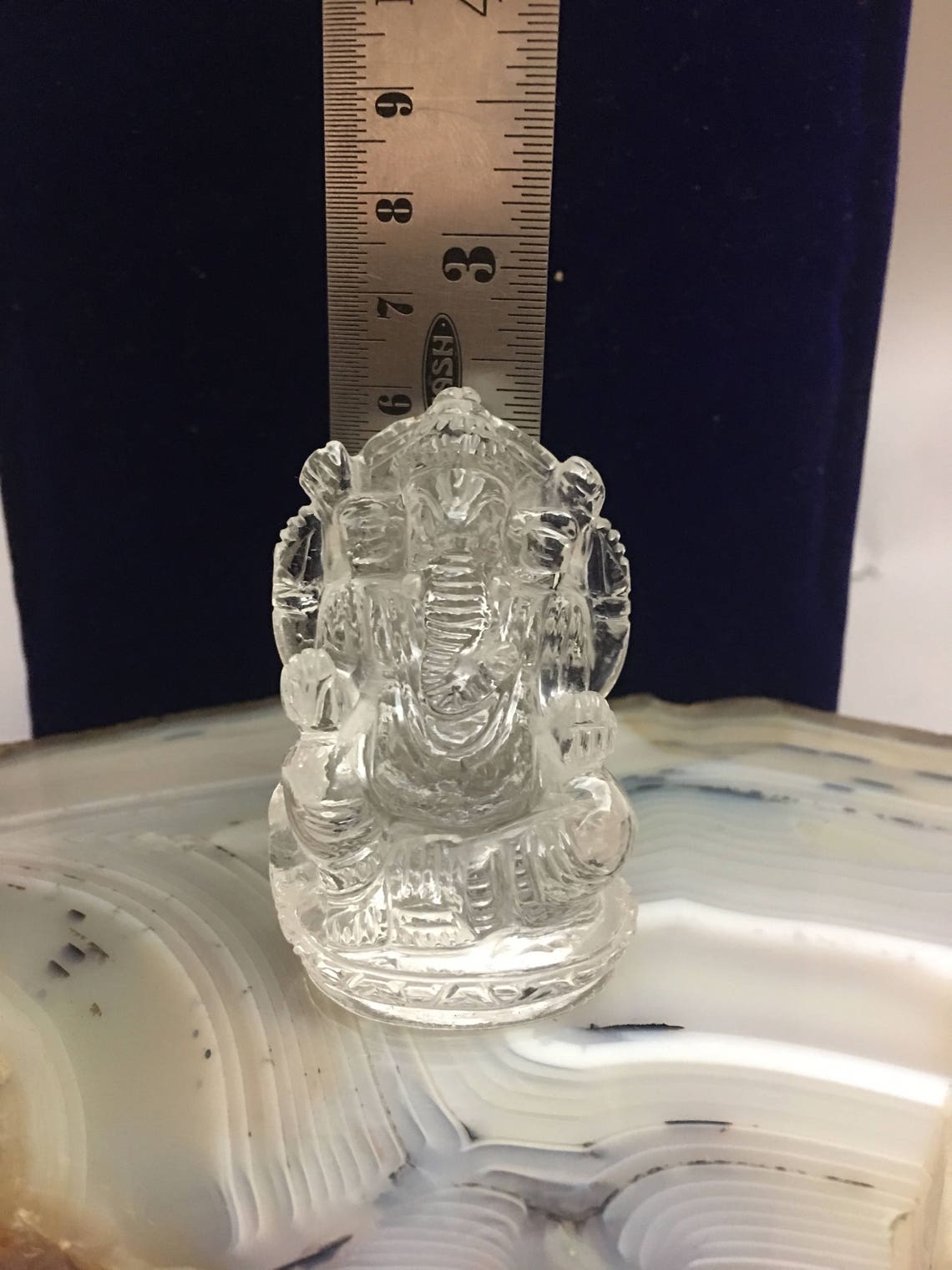 Natural Crystal Ganeshgemstone Ganesha Ganeshindian God Gemstone