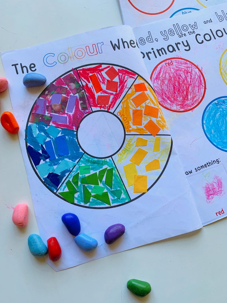 Colour; Elements of Art Primary Student Homeschool Workbook - Etsy