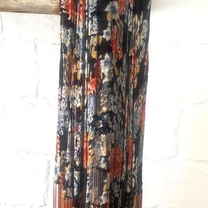 Vintage Boho Fringed Festival Dress