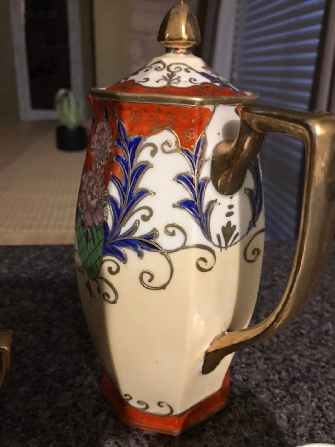 Vintage Hand Painted Coffee Tea Set Etsy Australia