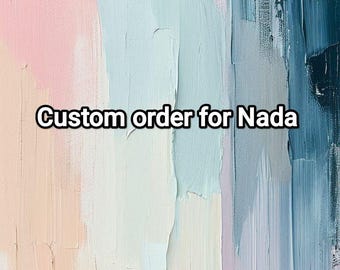 Pedido personalizado para Nada: Un conjunto de 10 pinturas en miniatura.