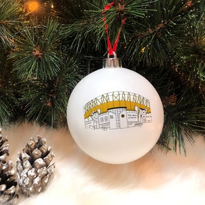 Wölfe Christbaumkugel, Wolverhampton Wanderers Anhänger Weihnachtsgeschenk, Fußballfan Geschenk, Strumpffüller für Ihn, Weihnachtsverzierung für Papa