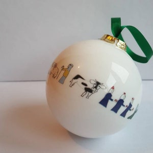 Nativity scene bauble