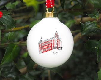 Pallina di Natale Liverpool, decorazione per l'albero