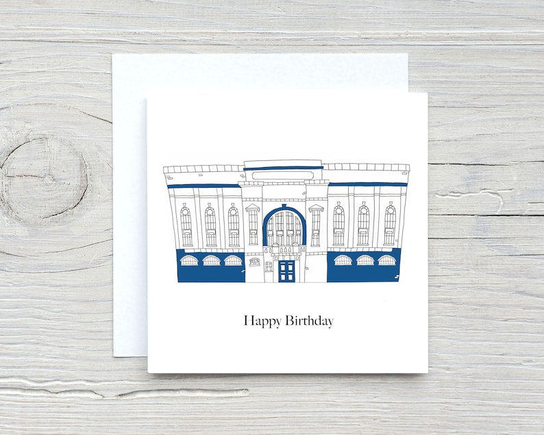 Glasgow Rangers Birthday Card Personalised Rangers Ibrox Etsy UK