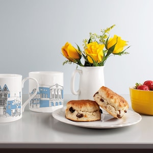 Coffee mug, Gift for Mum, Gift for Nan, gift for Gran, ceramic mug, Bone China mug, Stafford town mug