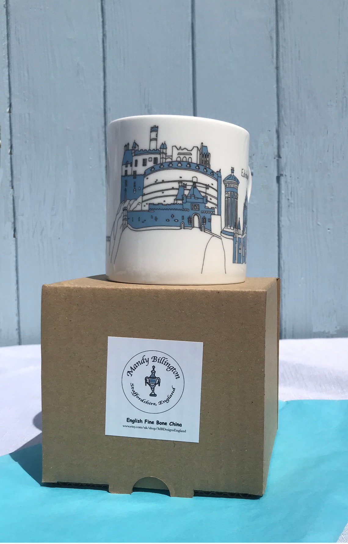 Edinburgh modern mug Scotland tourist souvenir Etsy