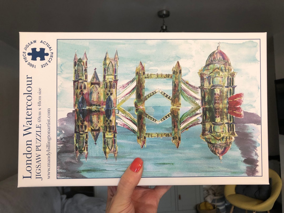 Jigsaw Puzzle 1000 Piece London Landmarks Jigsawgift for Mum Etsy