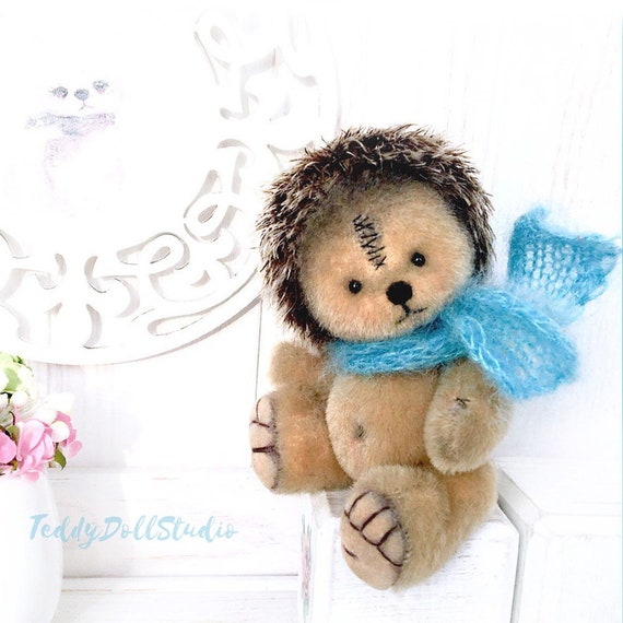 hedgehog teddy bear