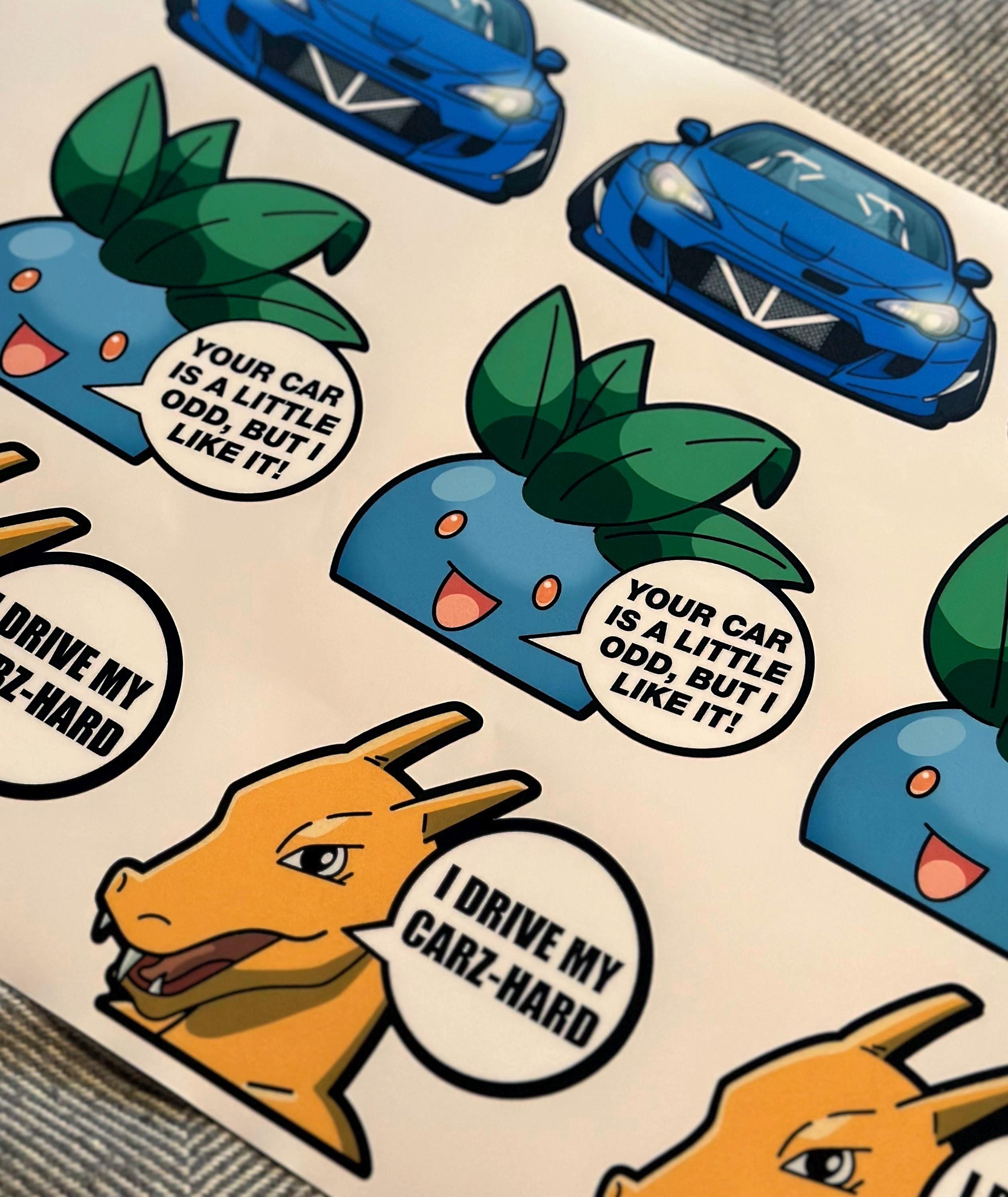 Widebody Rocket Bunny Sticker | Blue JDM Car Vinyl Decal - Etsy