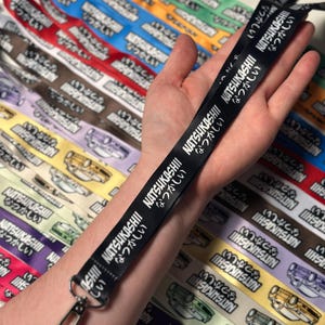 Black JDM Car Lanyard - Accessories for Car Enthusiast