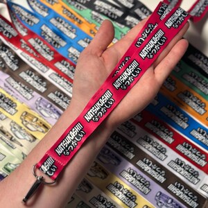 Pink JDM Car Lanyard - Accessories for Car Enthusiast