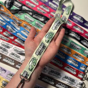 Green Honeydew Boba Miata JDM Car Lanyard - Accessories for Car Enthusiast