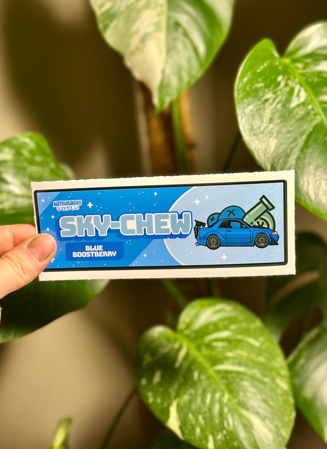 Bluechew Sticker JDM Candy Chews Vinyl Sticker Drift-inspired Hi-chew Parody Car ...