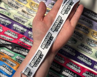 White JDM Car Lanyard - Accessories for Car Enthusiast