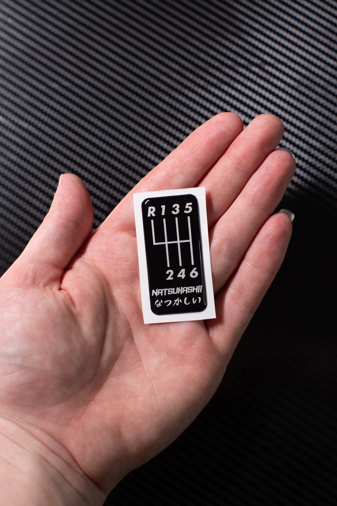 6 Speed Shift Pattern Sticker Shift Pattern Decal Car Accessory JDM