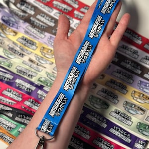 Blue JDM Car Lanyard - Accessories for Car Enthusiast