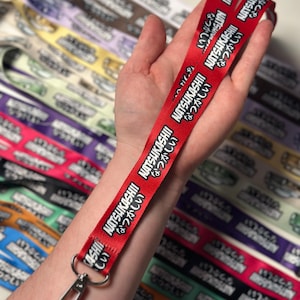 Red JDM Car Lanyard - Accessories for Car Enthusiast