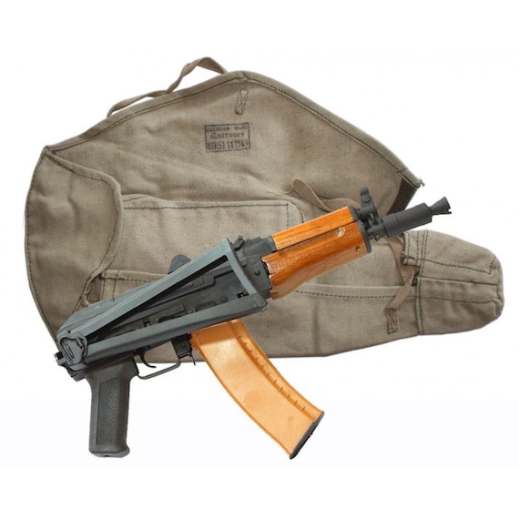 ソビエトAKS74Uライフルファブリックケースバッグキャンバスドロップ