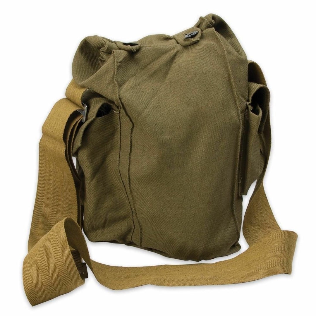 Soviet Canvas Green GP5 Gas Mask Bag for Carrying Military GP-5