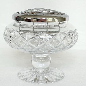 Royal Brierley Crystal Vase - Etsy