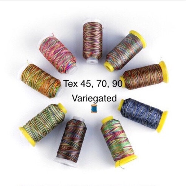 Variegated Thread Tex 70 Etsy