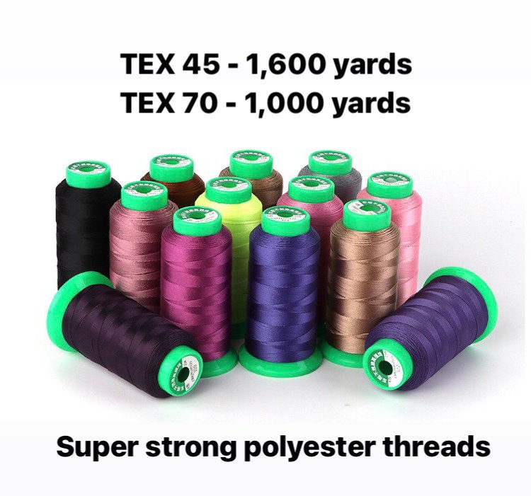 Black Bonded Nylon Upholstery Thread Size 92, Tex 90, 16 Oz. 4200 Yards