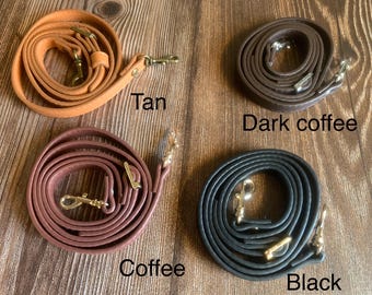 Faux leather straps, adjustable crossbody straps, vegan leather straps, replacement straps for bags, leather handles for handmade bags