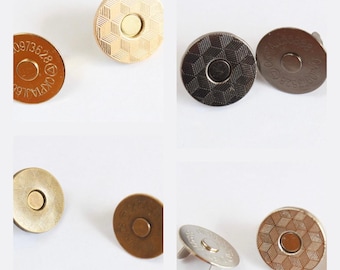 18mm slimline magnetic snaps H