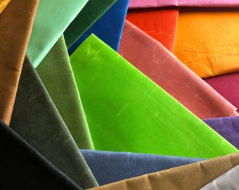 Premium waxed canvas, cotton oilcloth, water resistant fabric, waxed fabrics for bag making, interior decor  F3