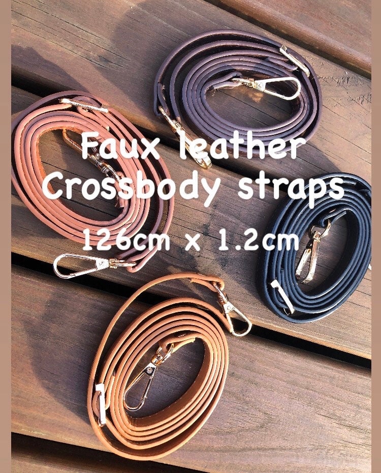 Genuine Leather Adjustable Crossbody Strap Luxury Shoulder Handles