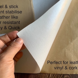 DecoStick, self-adhesive stabilizer, peel and stick stabilizer, instant stabilizer for bags, hats, home decor F6