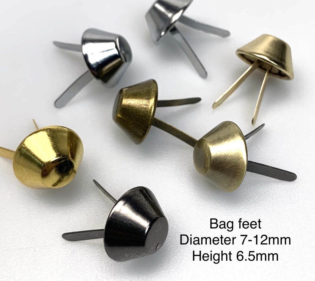 Bag Feet, Bucket Bag Feet, Bag Hardware, Bag Protectors, Leatherwork