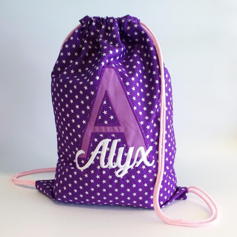 personalised daycare backpack