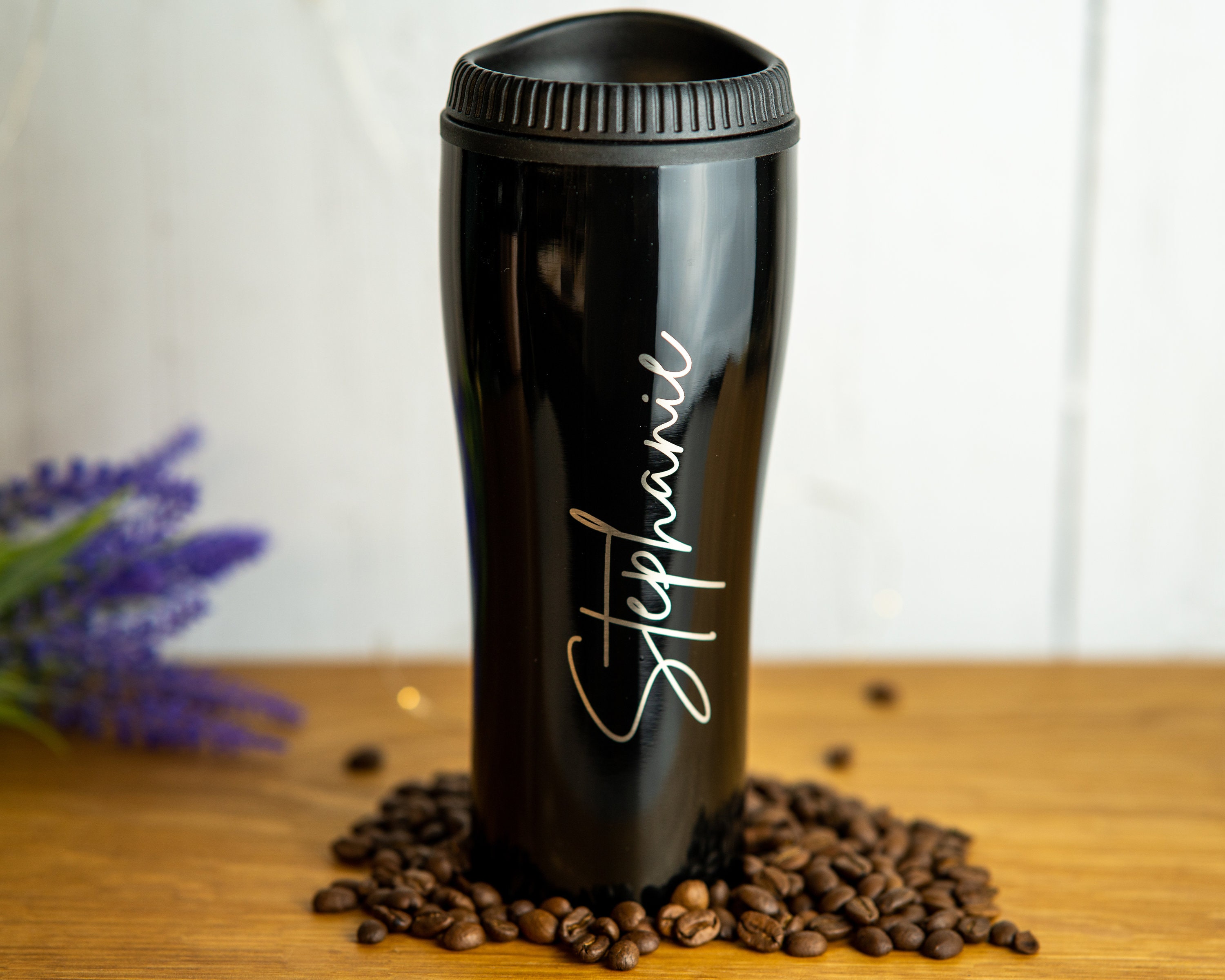 Personalised Coffee Travel Mug Tumbler Laser Engraved Etsy UK