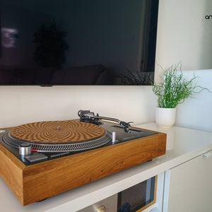 Audio Technica  AT-LP120XUSB or AT-LP120xBTUSB wooden plinth surround,  for your audiophile Hifi Turntable