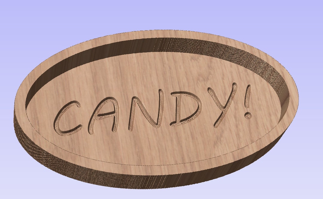 Digital File for Desktop Candy Dish Design Etsy