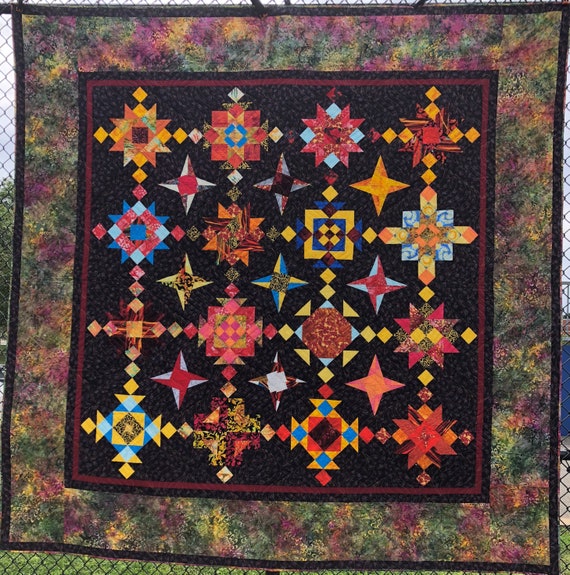 King Size Quilt For Sale - Block of the Month