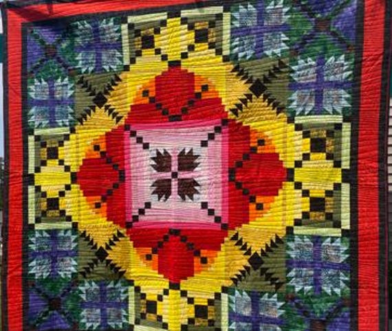 Queen to King Size Quilt - Uncle Roy's Block of the Month
